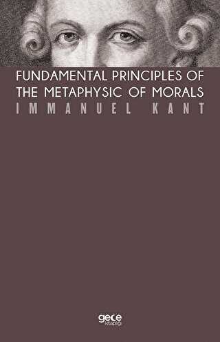 Fundamental Principles of The Metaphysic of Morals Kahverengi Kapak