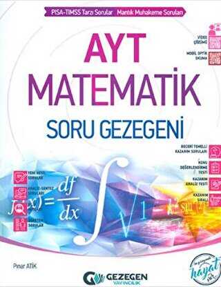 Gezegen Yaynclk AYT Matematik Soru Gezegeni