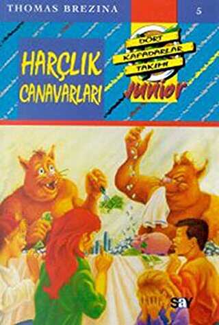 Harlk Canavarlar Drt Kafadarlar Takm Junior 5