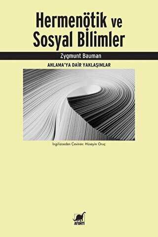 Hermentik ve Sosyal Bilimler