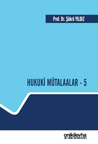 Hukuki Mtalaalar - 5