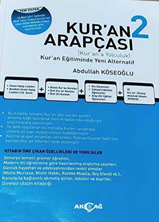 Kuran Arapas 2 Kitap + zm Kitab