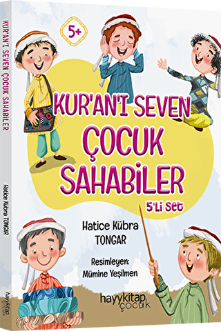 Kuran Seven ocuk Sahabiler 5li Set