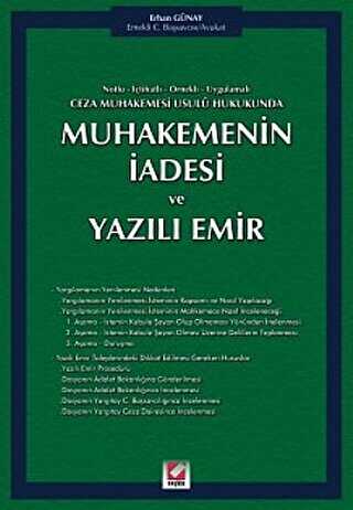 Muhakemenin adesi ve Yazl Emir