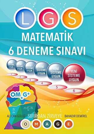 Omage Yaynlar 8. Snf Omage Lgs Matematik 6 Deneme Snav