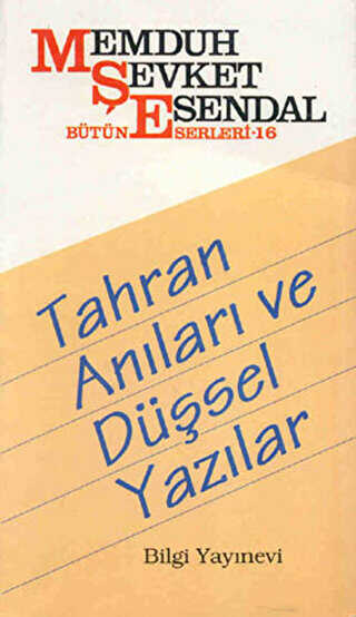 Tahran Anlar ve Dsel Yazlar